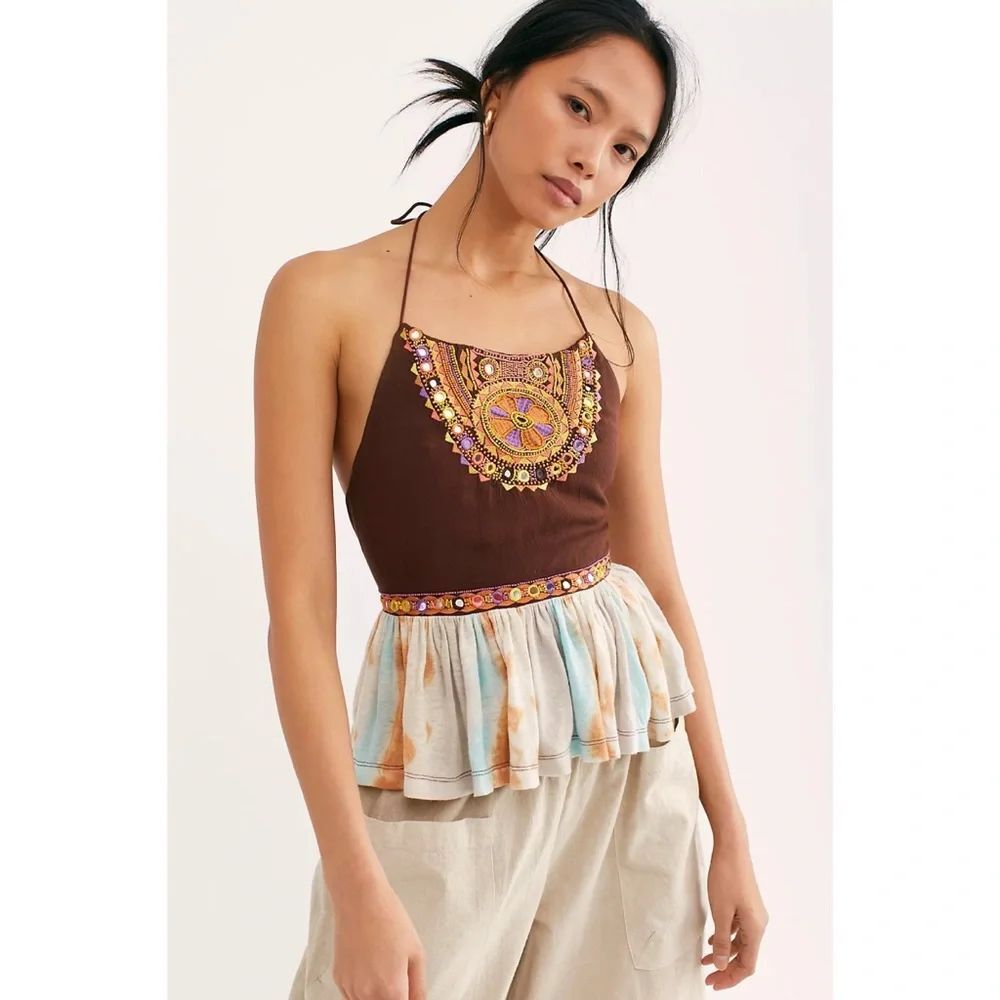 Free People Sandstorm Halter Top